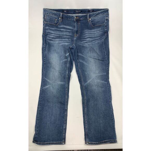 Vigoss Marley Straight mid rise denim Jean women’s size 22 - Picture 3 of 9